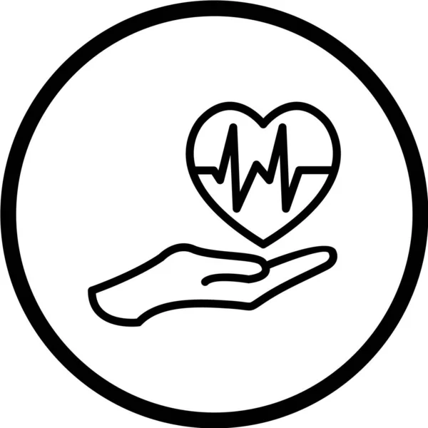 Medizinisches Flach Symbol Vektoriilustration — Stockvektor