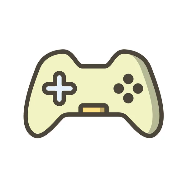 Spiel Controller Icon Vektor Illustration Grafik Design — Stockvektor