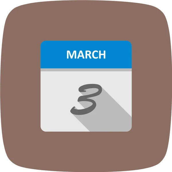 Kalender Pictogram Ontwerp Vector Illustratie — Stockvector