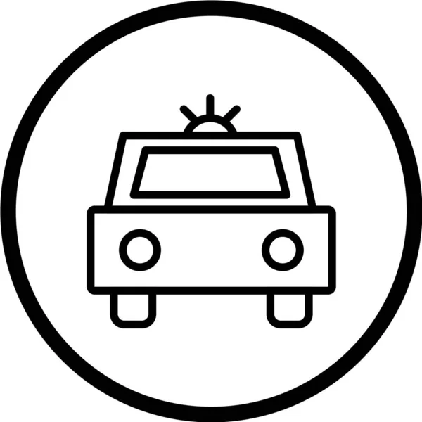 Транспорт Значок Векторна Ілюстрація — стоковий вектор