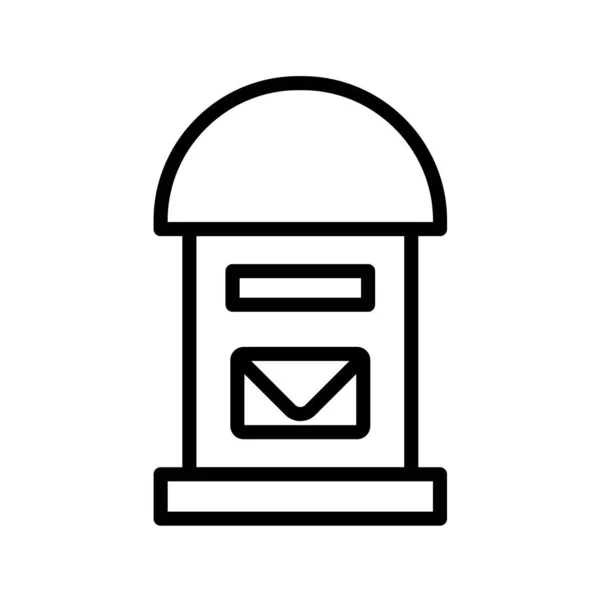 Icono Correo Vector Ilustración — Vector de stock