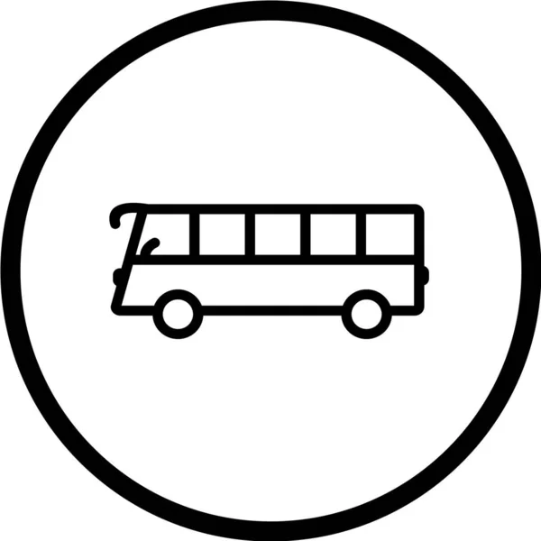 Icono Transporte Vector Ilustración — Archivo Imágenes Vectoriales