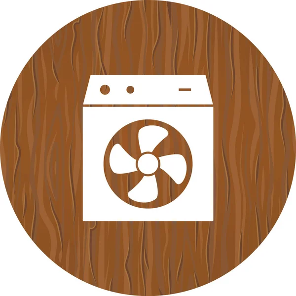 Icono Del Refrigerador Habitación Fondo Aislado Estilo Moda — Archivo Imágenes Vectoriales