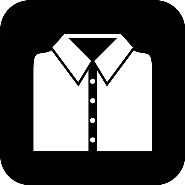 Business Shirt Pictogram Vector Illustratie — Stockvector