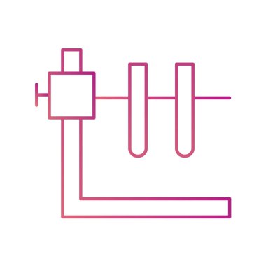 Modern b 'nin vektör illüstrasyonu simge gücünden yoksun