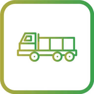 Modern oto tamir simgesinin vektör illüstrasyonu