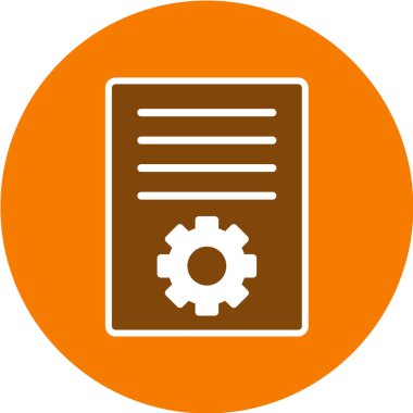 dosya biçimi simgesi. vektör illüstrasyonu