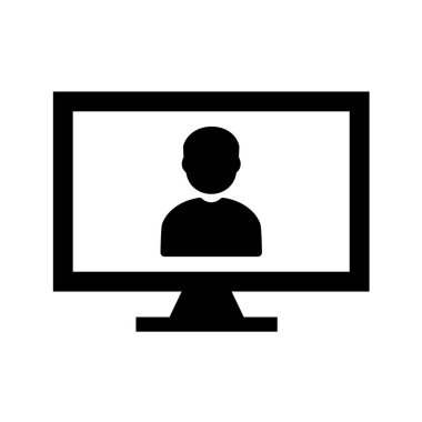 İş vektörü illüstrasyonu beyaz arkaplanda izole edildi 