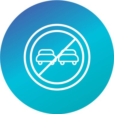 Yol simgesi, vektör illüstrasyonu