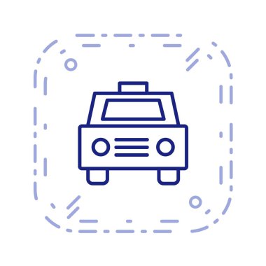 Arabanın vektör çizimi, otomobil aracı