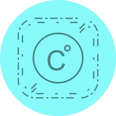 Bir matematik simgesinin vektör illüstrasyonu