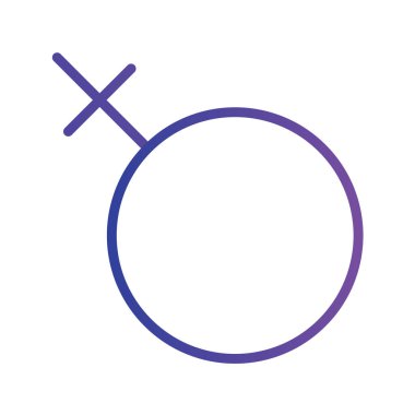 İki zodyak simgesinin vektör illüstrasyonu