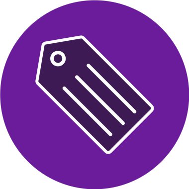 etiket simgesi. vektör illüstrasyonu