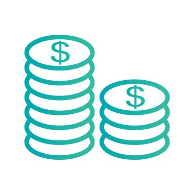 İş vektörü illüstrasyonu beyaz arkaplanda izole edildi 