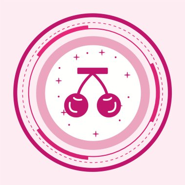 Gıda Web ikonu vektör illüstrasyonu 