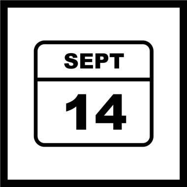 Takvim simgesinin vektör illüstrasyonu 