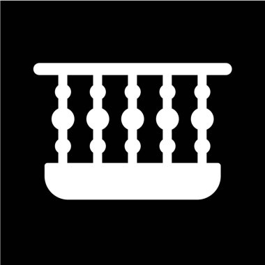 Modern b 'nin vektör illüstrasyonu simge müziğinden yoksun