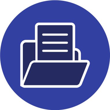 dosya biçimi simgesi, vektör illüstrasyonu