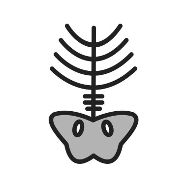 Modern b 'nin vektör illüstrasyonu tıbbi simgeden yoksun