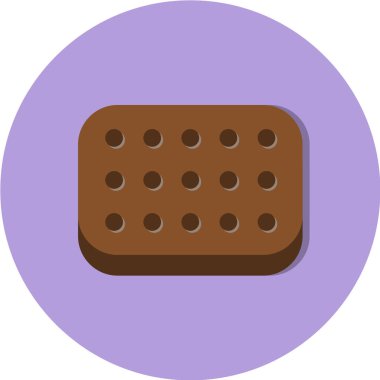  Gıda ve içecek Web ikonu vektör illüstrasyonu