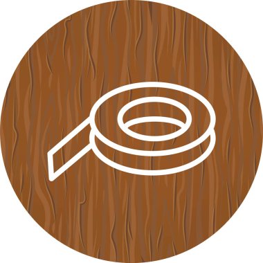 Teyp Simgesi Moda Biçiminde İzole Arkaplan