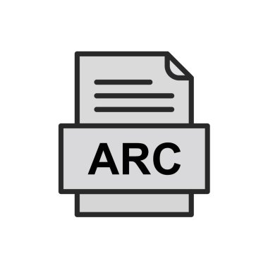 dosya biçimi simgesi, vektör illüstrasyonu