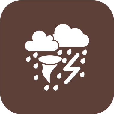 Bulut simgesinin vektör illüstrasyonu