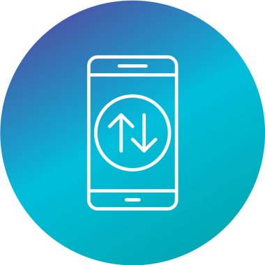 Mobil Uygulamalar konsept vektör çizimi beyaz arkaplan üzerinde 