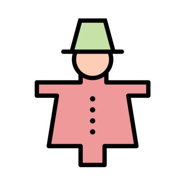 Bahçıvanlık simgesi evli tasarım vektörü illüstrasyonu