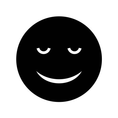 Moda Biçimli Emoji Simgesi İzole Arkaplan 