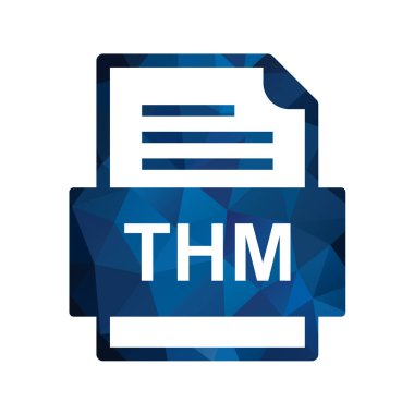 dosya biçimi simgesi, vektör illüstrasyonu