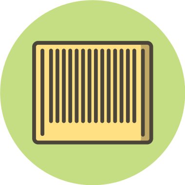 bir yeşil ve sarı simge