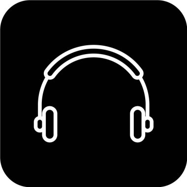 Modern müzik simgesinin vektör illüstrasyonu