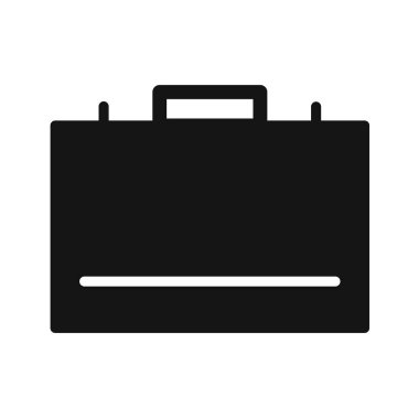 evrak çantası ikonu vektör illüstrasyonu