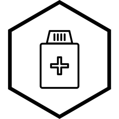 tıbbi simge vektör illüstrasyonu