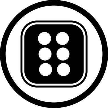 Zar Altı Simgesi Stili İzole Arkaplan