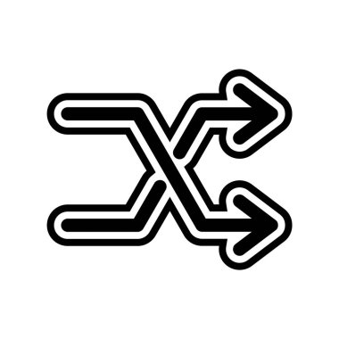 Simgeyi Moda Biçiminde Karıştır İzole Arkaplan