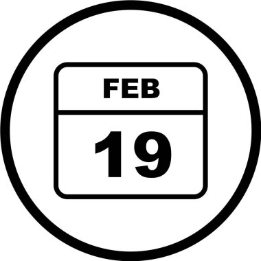 Tarih için takvimi olan illüstrasyon