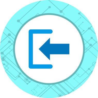 Moda Biçimli İzole Arkaplan Simgesinde İmzala