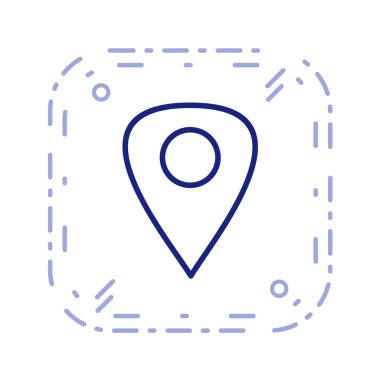 Multimedya düz simgesi beyaz arkaplanda izole edildi