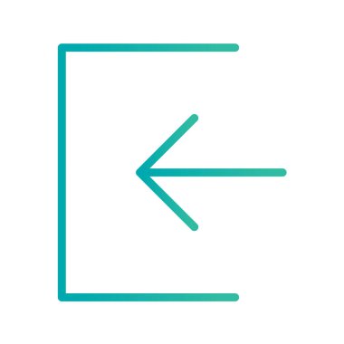 Multimedya düz simgesi beyaz arkaplanda izole edildi