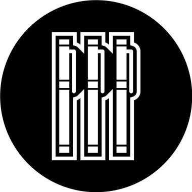 minimalist vektör illüstrasyonu, uygulama simgesi