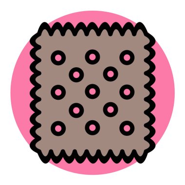 Gıda Web ikonu vektör illüstrasyonu 