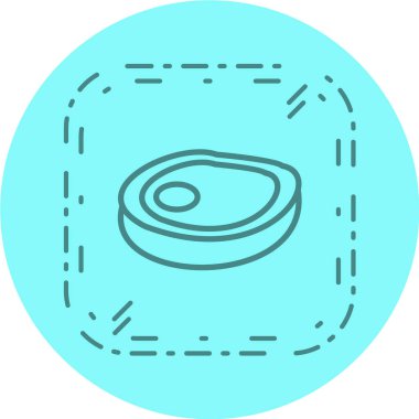 Gıda Web ikonu vektör illüstrasyonu 