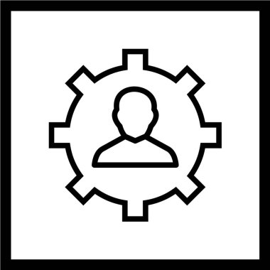 minimalist vektör illüstrasyonu, uygulama simgesi