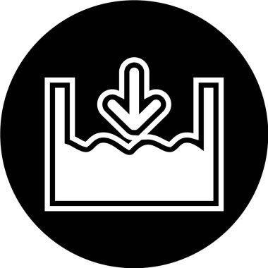 minimalist vektör illüstrasyonu, uygulama simgesi