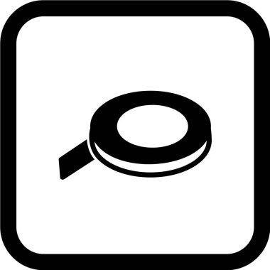 Teyp Simgesi Moda Biçiminde İzole Arkaplan 