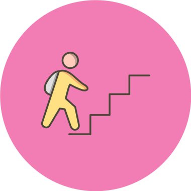 Modern eğitim ikonunun vektör illüstrasyonu