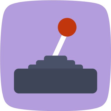 Pembe ve beyaz simgenin vektörü