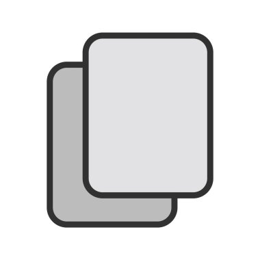 Simgeyi Moda Biçimli İzole Arkaplanda Kopyala